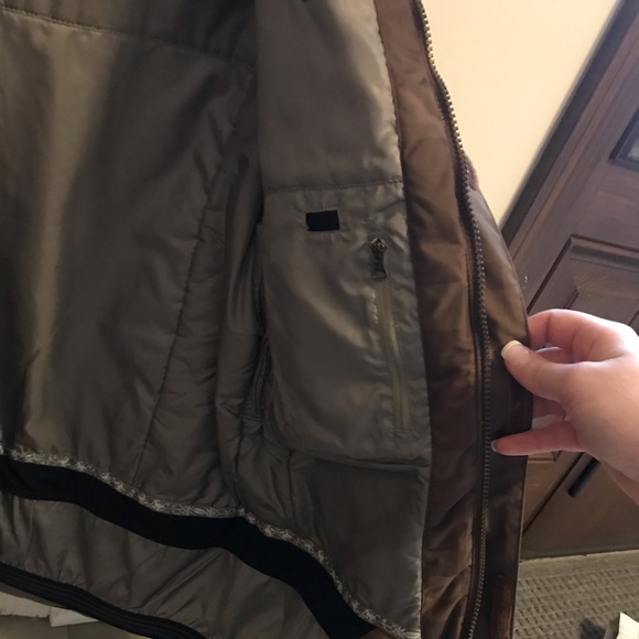 SIMS Snowboarding Brown Colorblock Jacket - Picture 7 of 7